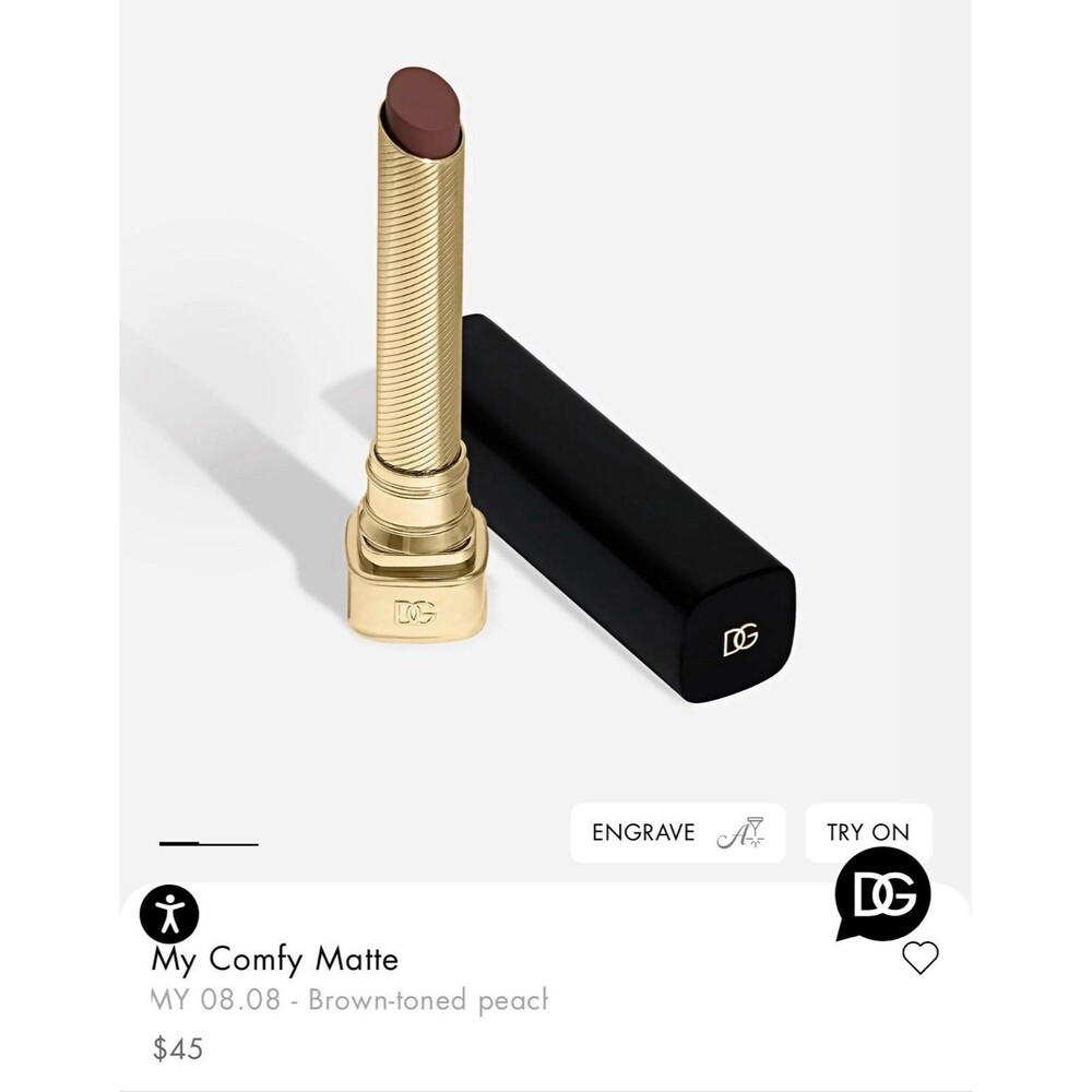 D & G Dolce and Gabbana My Comfy Matte Stylo lipstick my 08.08